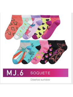 FLMJ6-PACK X12 unidades (DOCENA), DAMA/ Soquete Diseños surtidos