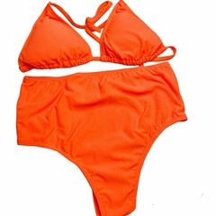 ML1086-BIKINI CON BOMBACHA TIRO ALTO - comprar online