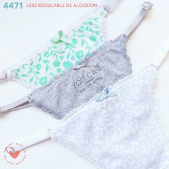 VI4471-less regulable algodón lycra estampada . Elastico fantasia en cintura y piernas