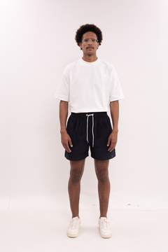 Shorts de Cotelê - Preto - comprar online