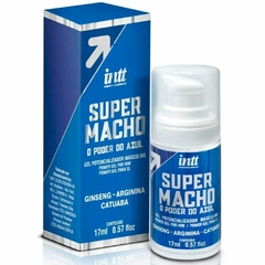 Super Macho O Pode do Azul Gel Masculino 17ml Intt