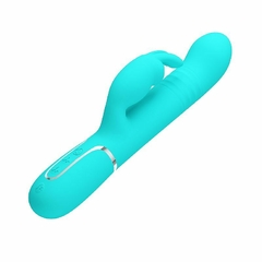 Vibrador Twinkled 2 Ponto G e Clitóris Vai e Vem Pretty Love na internet