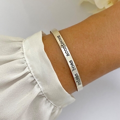 Bracelete Coisas Boas Acontecem Prata 925 - comprar online