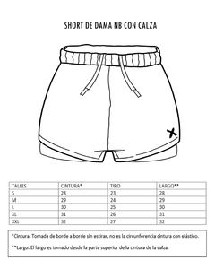 Short con calza Torreon - comprar online