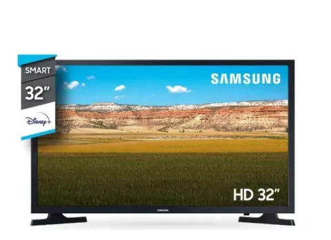 TELEVISOR SAMSUNG SMART TV NEGRO T4300 - PANTALLA 32'' HD