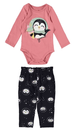 CONJUNTO INFANTIL MENINA EM ALGODÃO MALWEE KIDS - comprar online