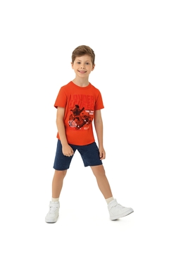 CONJUNTO INFANTIL MENINO EM MOLETINHO MALWEE KIDS - comprar online