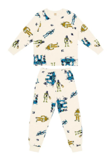 Pijama Infantil Masculino Robôs Trick Nick - comprar online