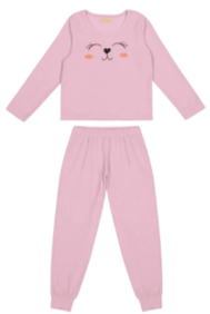 Pijama Infantil Feminino Cute Trick Nick