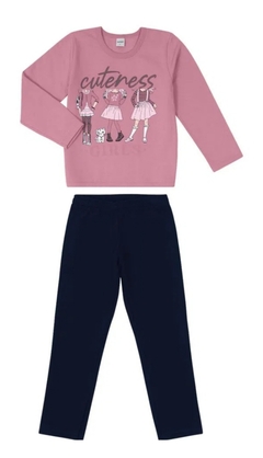 Conjunto Infantil Feminino Rovitex