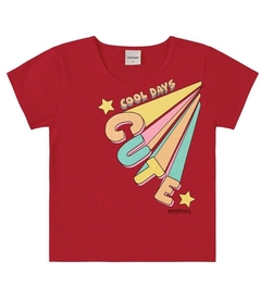 BLUSA INFANTIL FEMININA ROVITEX VERMELHO