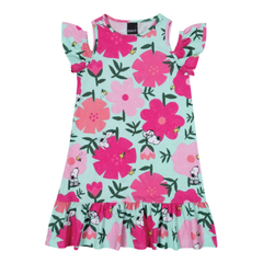 Vestido Floral Snoopy® Menina Malwee