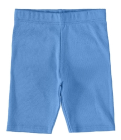 BERMUDA INFANTIL MENINA EM RIBANA CONFORTO MALWEE KIDS AZUL