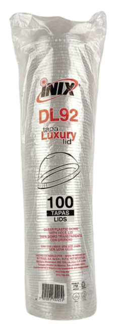 100 Tapas de domo Inix 14 oz, DL92 - comprar en línea