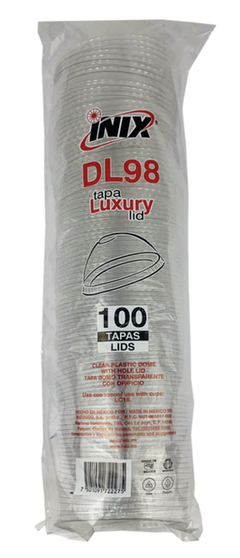 100 Tapas de domo Inix 16 oz, DL98 - comprar en línea