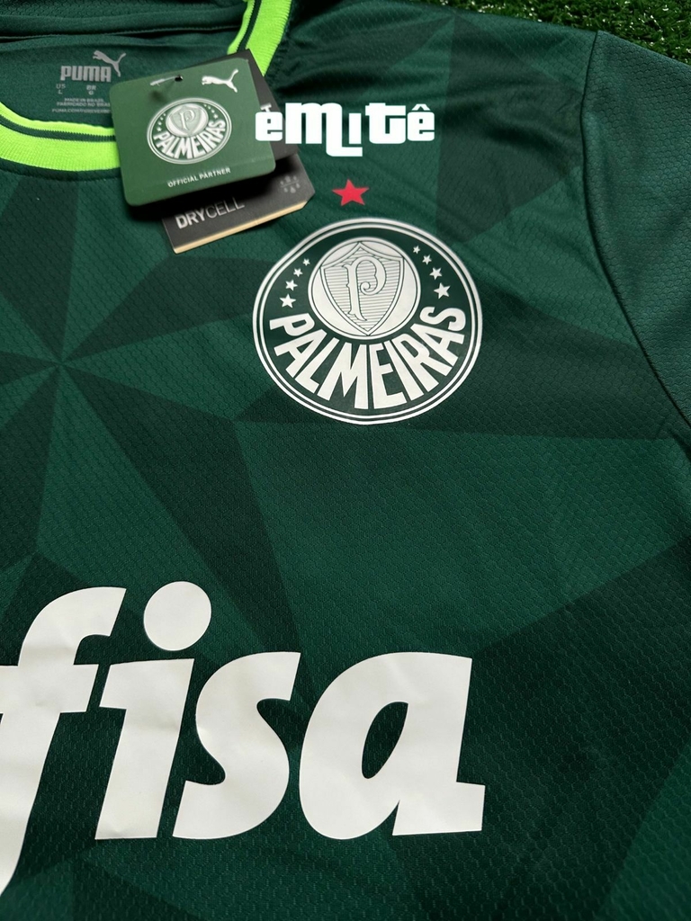 Camisa Palmeiras I 2023/24 - Torcedor Masculina Puma - Verde