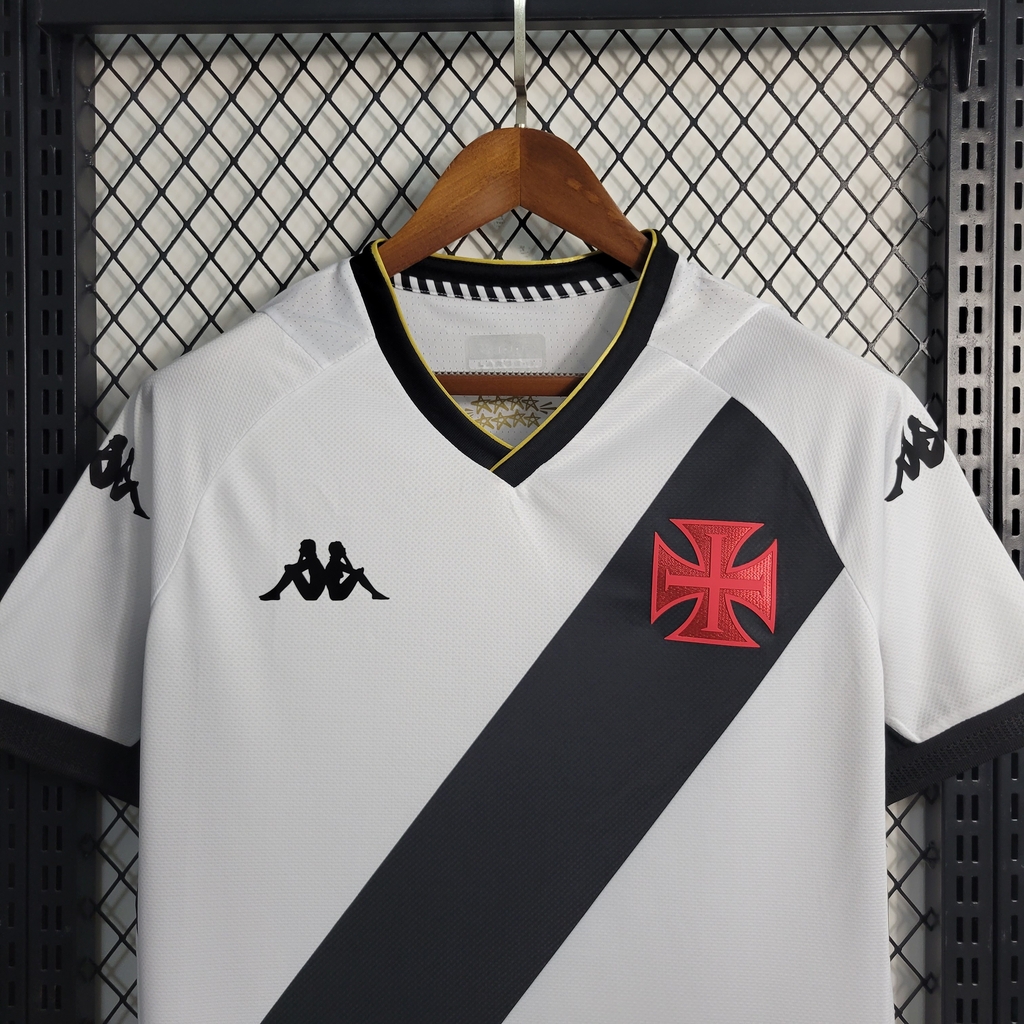 Nova Camisa Vasco Goleiro Branca Torcedor Masculina 2023