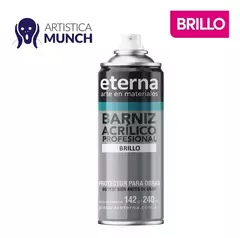 Barniza crílico Profesional Brillante Eterna aerosol 240 Ml