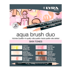 Marcador Lyra Aquabrush Duo Skintones X 6 - comprar online