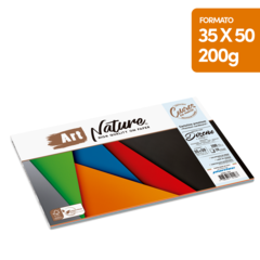 Block Cartulina Colores Art Nature 35x50 200gr. 20h