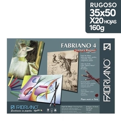 Block Fabriano 4 35x50 Rugoso x 160 20 Hojas