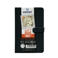 Canson Artbook 180° 96gr 8,9x14cm 80 Hojas