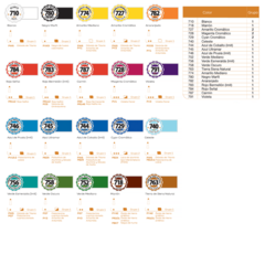 Tempera Porfesional ALBA 18ml - Paleta Completa - comprar online