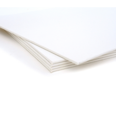 MDF 3mm Entelado 40x50 Cm Blanco Acrilico Oleo x 5 - comprar online