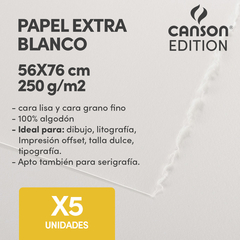 Hoja Edition 250gr 56x76cm Extra Blancox5