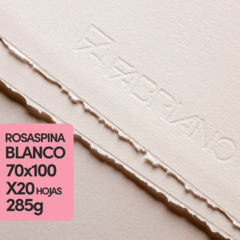 Fabriano Rosaspina 285gr Blanco 70x100 x 20 Hojas