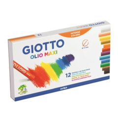 Crayon Giotto Olio 12 Colores