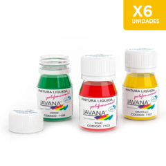 Pintura Javana Polifuncional X 30ml - 6 Unidades