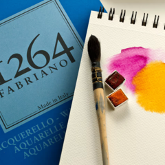 Block Fabriano 1264 Watercolor A3 300g x 20 Hojas - ARTISTICA MUNCH