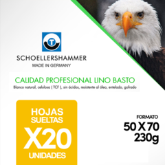 Papel Para Oleo 50x70 230gr 20 Hojas