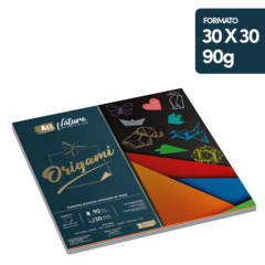 Papel Para Origami Plantec 30x30 - 30 Hojas De 90 Gr