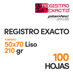 Papel Registro Exacto Liso 210gr 50x70 100 H