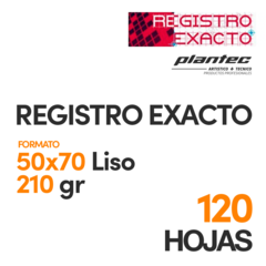 Papel Registro Exacto Liso 210gr 50x70 120 H