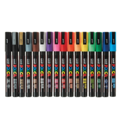 Posca Pc-3m Pta, Mediana X 6 Unidades - comprar online