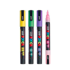 POSCA PC-3ML PTA. MEDIANA - ESTUCHE X 8 COL. GLITTER - tienda online