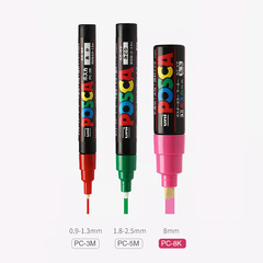 Posca Pc-8k Pta, Chanfle X 6 Unidades en internet