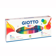 Set Giotto 50 Lapices Stilnovo + 40 Marcadores Turbo 90