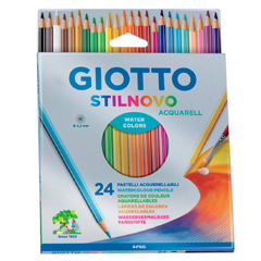 Lapiz Giotto Stilnovo Acuarelable 24 Colores