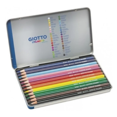 Lapiz Giotto Supermina X 12 Colores Lata - comprar online