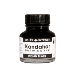 Tinta China Artística Kandahar Indian Black 28ml