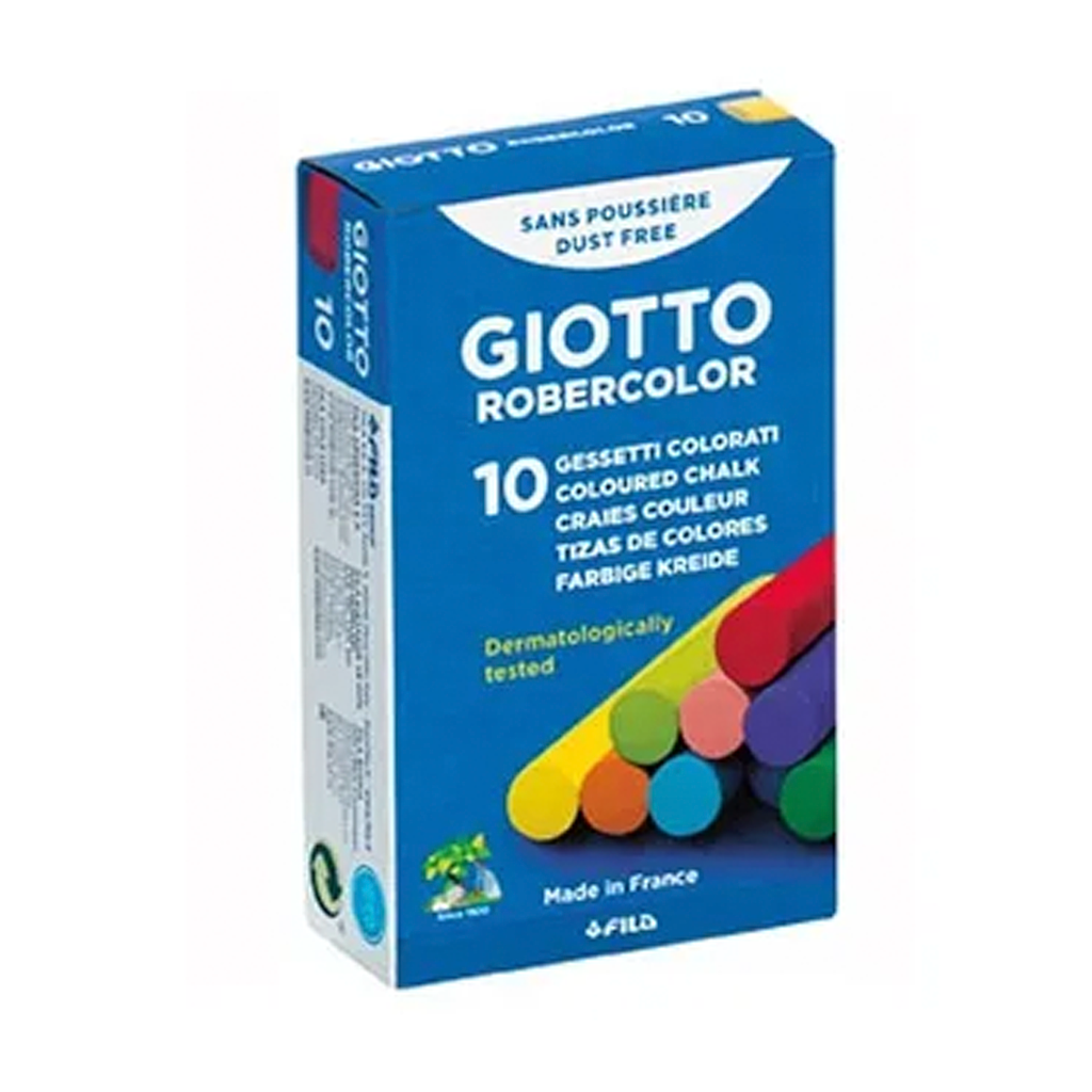 Tiza Giotto colores x10pcs