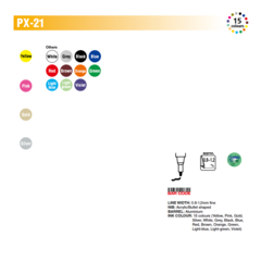 Marcador Uni Paint Px 21 - 12 Unidades - comprar online