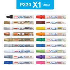 Marcador Uni Paint Px 20 - 1 Unidad
