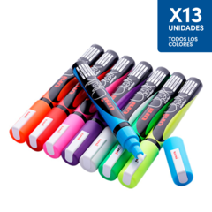 Marcador Tiza Uni Chalk X 13 Unidades - Todos Los Colores