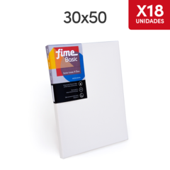 Bastidor Entelado Fime Linea Basic 30x50 18 Unidades