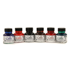 Tinta Caligrafia LETTERING Daler Rowney 29.5ml Set 6 Colores - comprar online